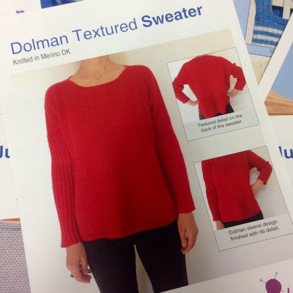 PATTERN Dolman Sweater DK | Mollies Make And Create NZ
