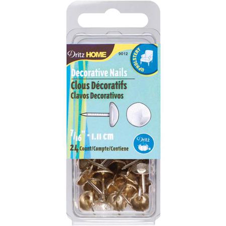 DRITZ Decorative Nails Gold Hammered | Mollies Make And Create NZ
