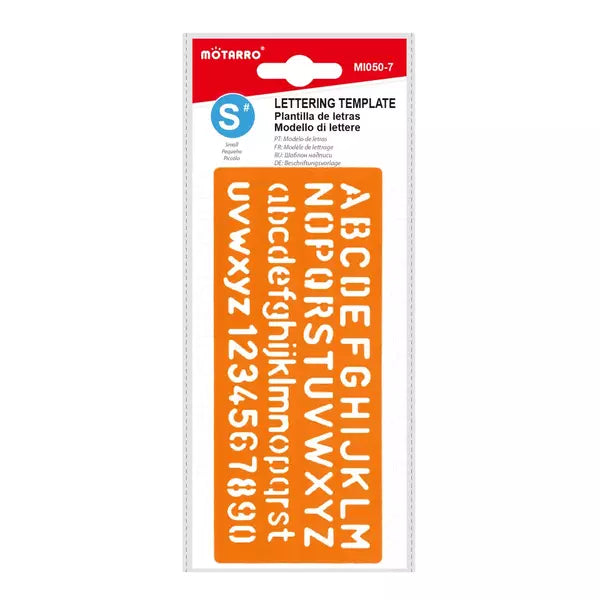 MOTARRO Lettering Stencil 15mm – Mollies
