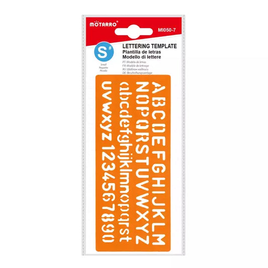 MOTARRO Lettering Stencil 15mm / Mollies New Zealand