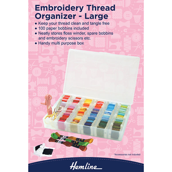 HEMLINE Embroidery Thread Organiser | Mollies Make And Create NZ