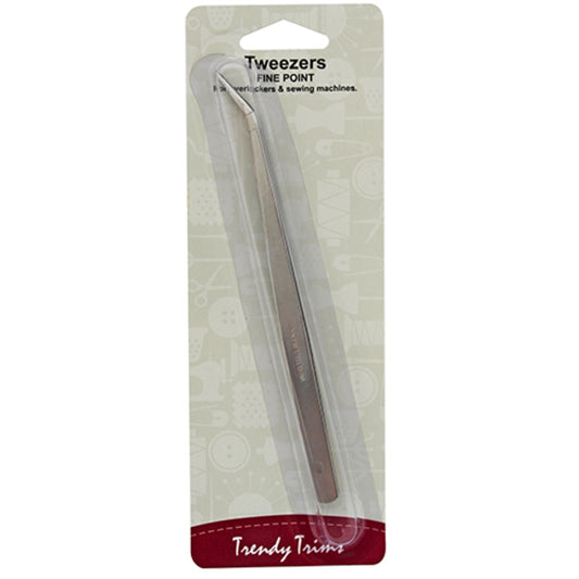 TRENDY TRIMS Curved Tweezers | Mollies Make And Create NZ
