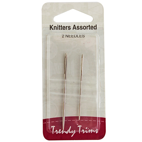 TRENDY TRIMS Knitters Needles Asst 2PK | Mollies Make And Create NZ