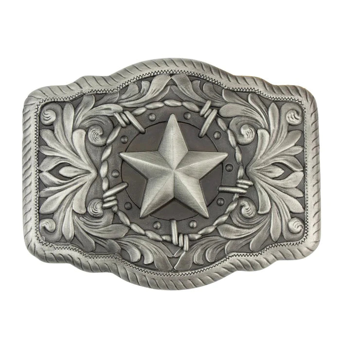 IVAN Barbed Wire Star Trophy Buckle | Mollies Make And Create NZ