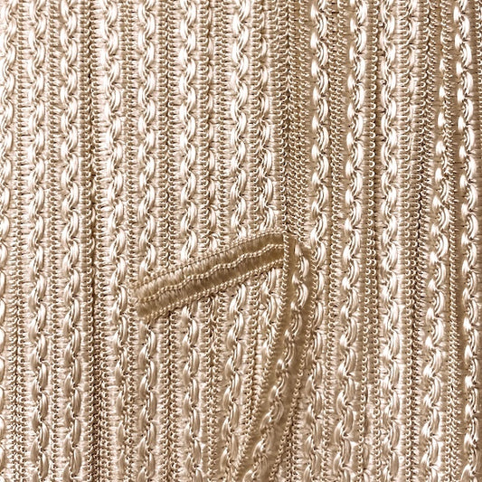 GIMP BRAID Alba 10mm Wheat Per meter / Mollies New Zealand