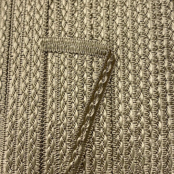 GIMP BRAID Alba 10mm Beige Per meter / Mollies New Zealand