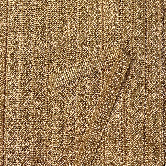 GIMP BRAID Ziggy 12mm Honey Per meter / Mollies New Zealand