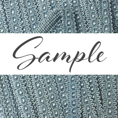 GIMP BRAID Fancy 15mm Blue Mist / Mollies New Zealand