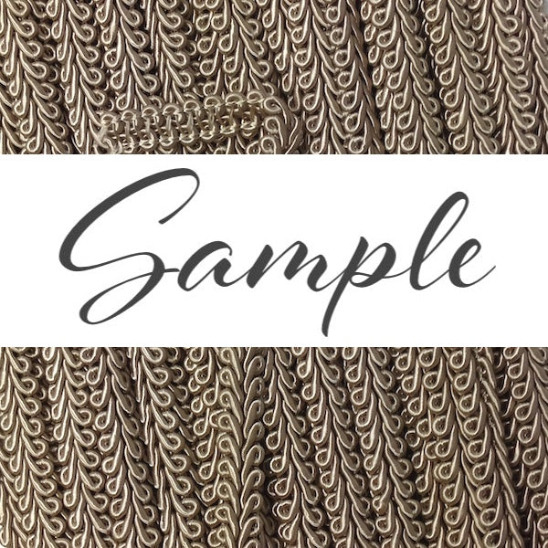 GIMP BRAID French 12mm Fawn / Mollies New Zealand