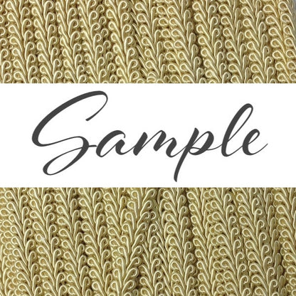 GIMP BRAID French 12mm Wheat / Mollies New Zealand