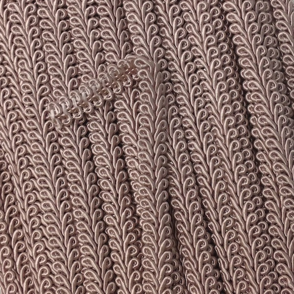GIMP BRAID French 12mm Dusty Pink | Mollies Make And Create NZ