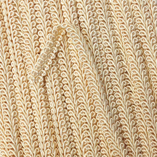 GIMP BRAID French 12mm #2 Cream | Mollies Make And Create NZ