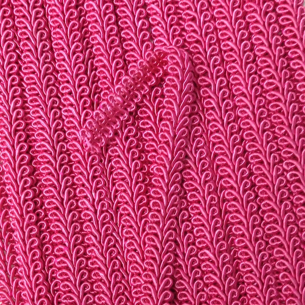 GIMP BRAID French 12mm Mid Pink | Mollies Make And Create NZ