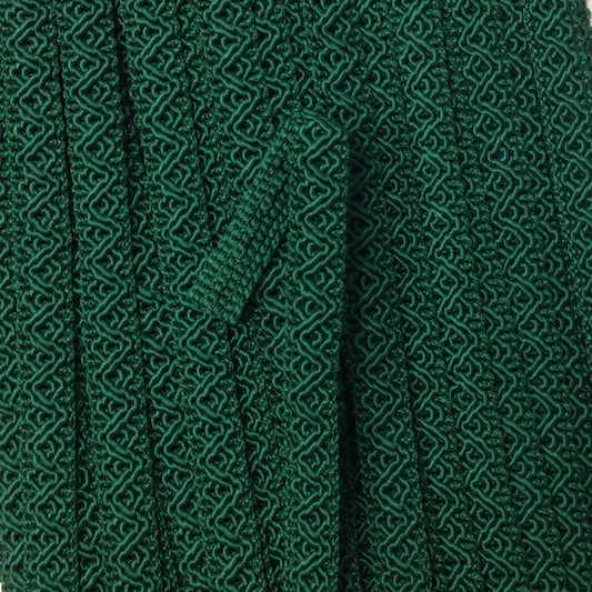 GIMP BRAID Ziggy 12mm Green Per meter / Mollies New Zealand