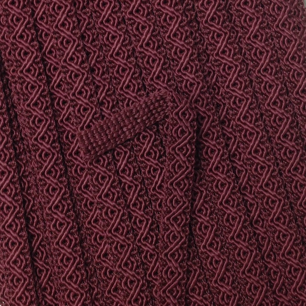 GIMP BRAID Ziggy 12mm Maroon #35 | Mollies Make And Create NZ