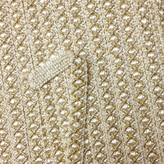 GIMP BRAID Zag 12mm Glow Gold Per meter / Mollies New Zealand