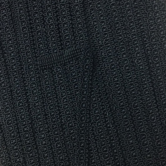 GIMP BRAID Lamp 8mm Black Per meter / Mollies New Zealand
