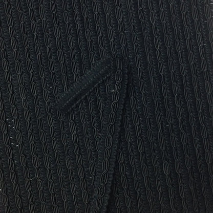 GIMP BRAID Trix-Loop 10mm Black Per meter / Mollies New Zealand