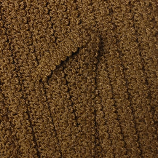 GIMP BRAID Trixie 12mm Tan Brown Per meter / Mollies New Zealand