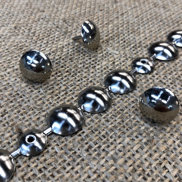 NAILHEAD TRIM Silver / Mollies New Zealand