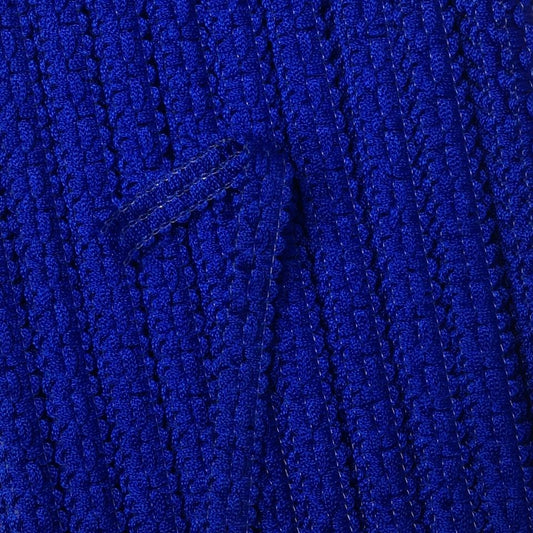 GIMP BRAID Trixie 12mm Blue Per meter / Mollies New Zealand