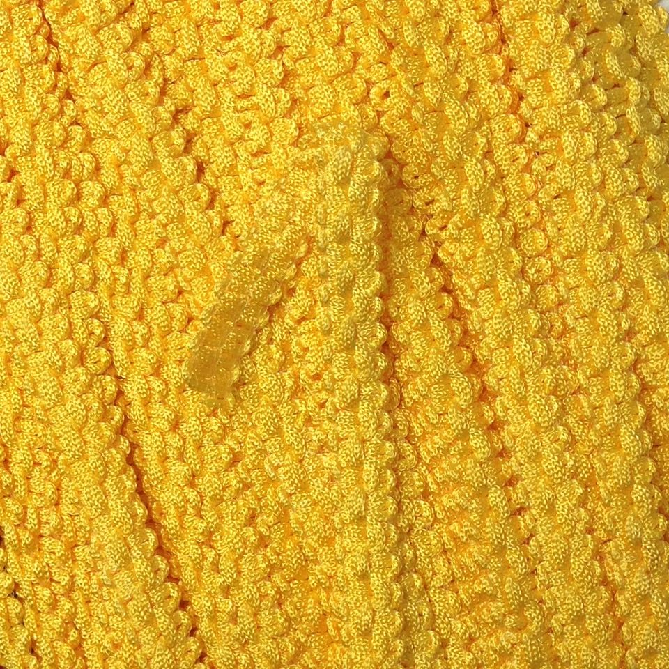 TRIXIE GIMP BRAID 12mm Yellow | Mollies Make And Create NZ