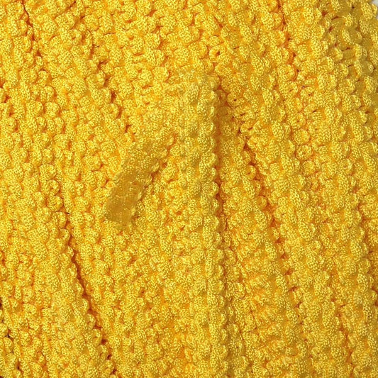 GIMP BRAID Trixie 12mm Yellow Per meter / Mollies New Zealand