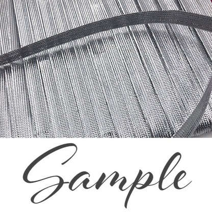 GIMP BRAID Metallic 8mm Lurex Silver / Mollies New Zealand