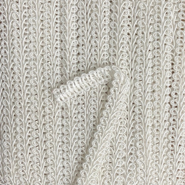 GIMP BRAID French 10mm Off White | Mollies Make And Create NZ