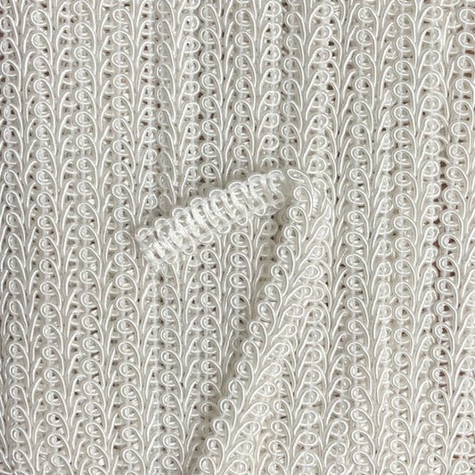 GIMP BRAID French 10mm Off White Per meter / Mollies New Zealand