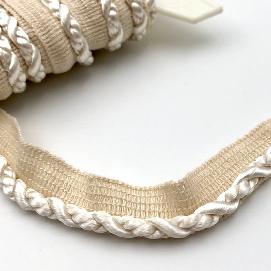 FLANGED CORD Ivory | Mollies Make And Create NZ