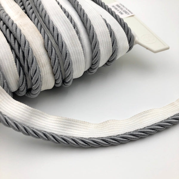 FLANGED CORD Silver Grey | Mollies Make And Create NZ