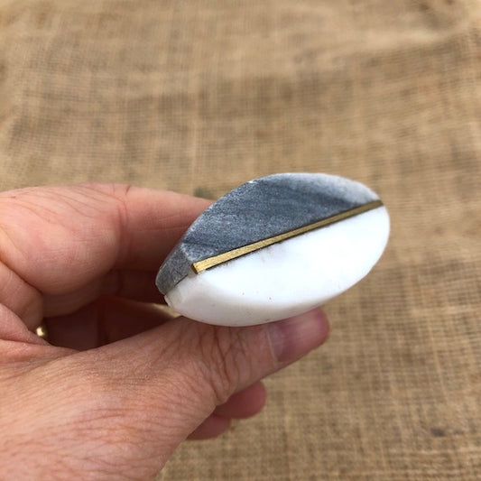 MARBLE KNOB Two Tone Alexanda / Mollies New Zealand