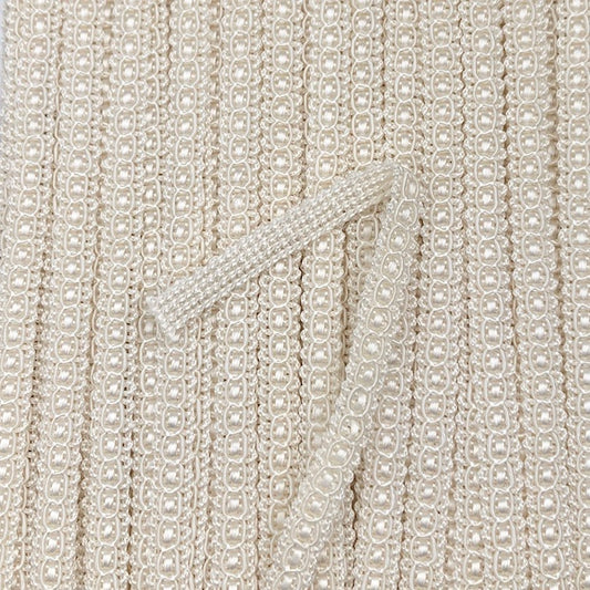 GIMP BRAID Lamp 10mm Cream Per meter / Mollies New Zealand