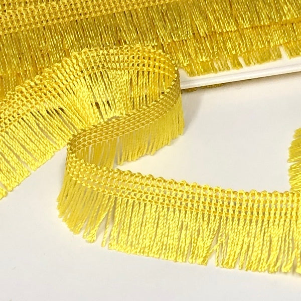 TASSEL FRINGE Yellow / Mollies New Zealand