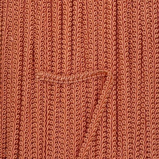 GIMP BRAID French 8mm Peach Per meter / Mollies New Zealand