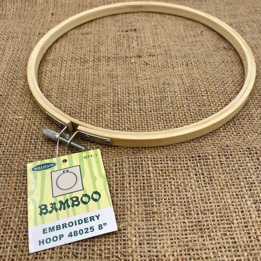 SULLIVANS Embroidery Hoop Bamboo | Mollies Make And Create NZ