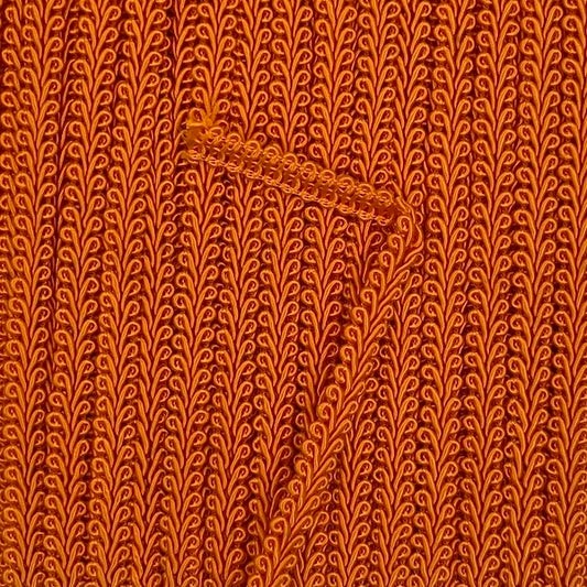 GIMP BRAID French 8mm #83 Orange | Mollies Make And Create NZ
