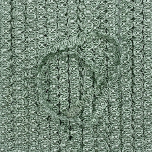 GIMP BRAID Link 8mm Mint Per meter / Mollies New Zealand