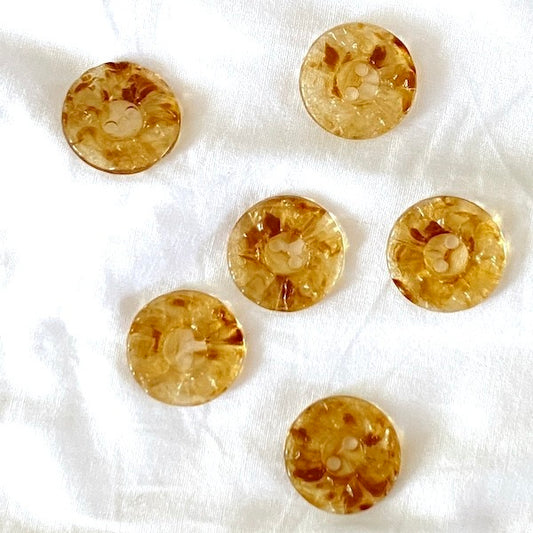 SULLIVANS Button 4-Hole Brown / Mollies New Zealand