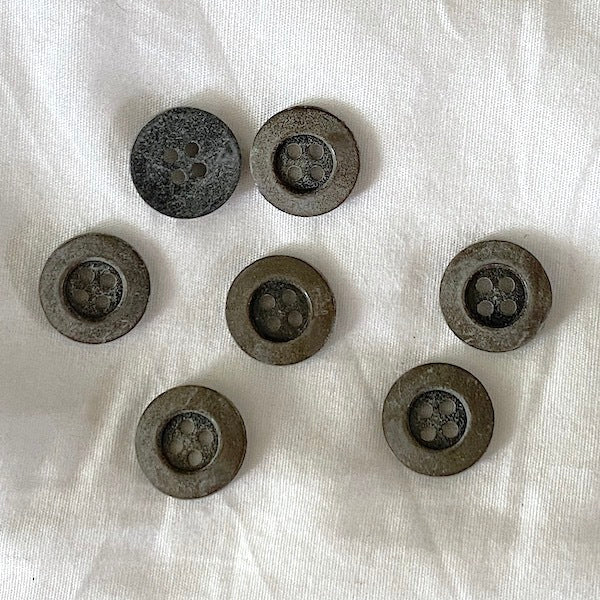 SULLIVANS Button 4-Hole Brown / Mollies New Zealand