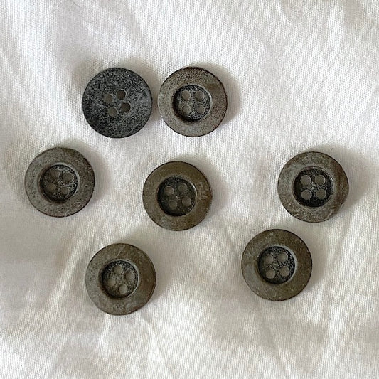SULLIVANS Button 4-Hole Brown / Mollies New Zealand