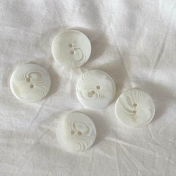 SULLIVANS Button 2-Hole White / Mollies New Zealand