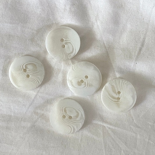 SULLIVANS Button 2-Hole White / Mollies New Zealand