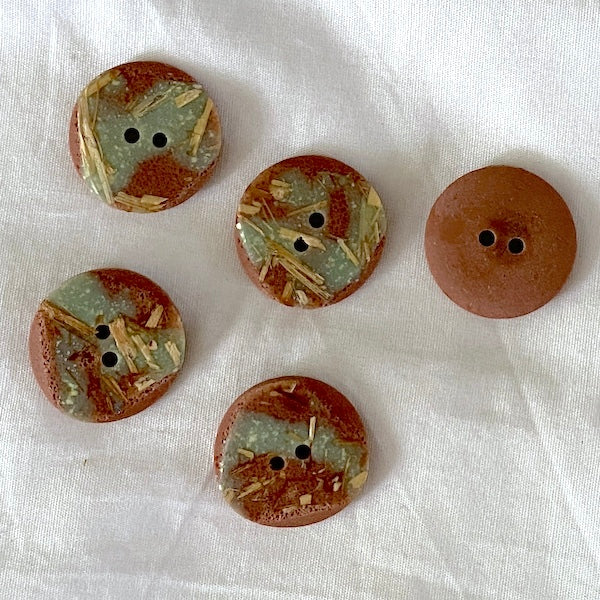 SULLIVANS Button 2-Hole Brown / Mollies New Zealand