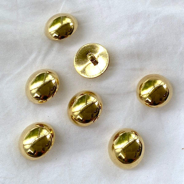 SULLIVANS Button Gold Shanked 20mm | Mollies Make And Create NZ