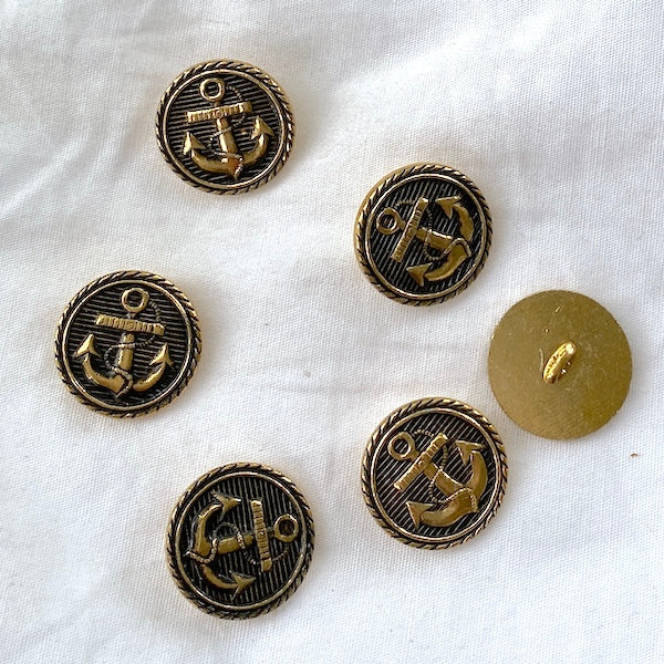 SULLIVANS Button Shanked Black/Gold / Mollies New Zealand