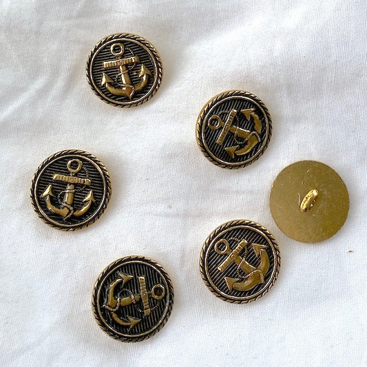 SULLIVANS Button Shanked Black/Gold / Mollies New Zealand