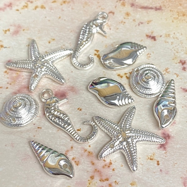 SULLIVANS Charms Assorted Sealife | Mollies Make And Create NZ