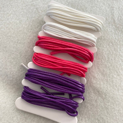 SULLIVANS Silky Rope Cord Pink Purple / Mollies New Zealand